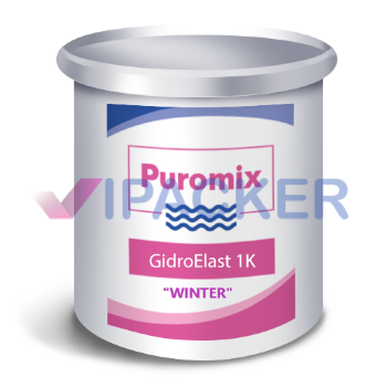 Гидроактивная смола Puromix GidroElast 1K "Зимний"
